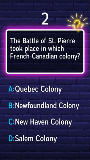 In which French-Canadian colony did the Battle of St. Pierre occur?