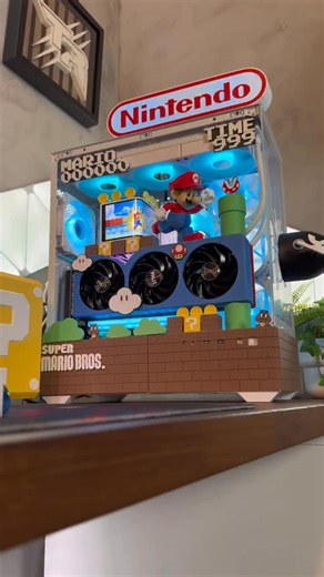 Thinking about making another Mario build, should I? 🤔 Super Mario build in the @sharkoonnews AK6 RGB case @palit_global GeForce 5070 GamingPro OC GPU with 3D printed Palit Maker GPU cover 👌 Used the @bambulab_official X1-C 3D Printer @tryxglobal Panorama SE cooler Build packed with @kingstontechnology Fury Renegade RAM @asrock_official B860 Steel Legend mobo @ezdiyfab GPU Bracket ⠀⠀⠀ ⠀⠀⠀ __________________⠀ ⠀ #pcmodders #palit #pcbuild #pcgaming #minecraft rtx5070 pc pcmr rgb | Tech Raptor