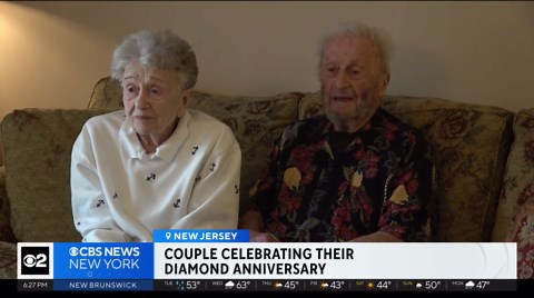 N.J. couple celebrates 75 years of marriage