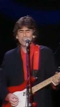 George Harrison sings his evocative song Cheer Down in 1991 pt1