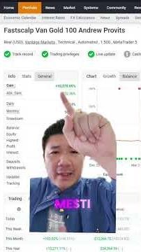 Portofolio Di XAU Yang Sudah Di Verifikasi Oleh MyFXBook | Penjelasan Detail Baca Deskripsi Dibawah