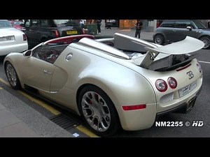 Arab Bugatti Veyron Grand Sport Starts & Sound