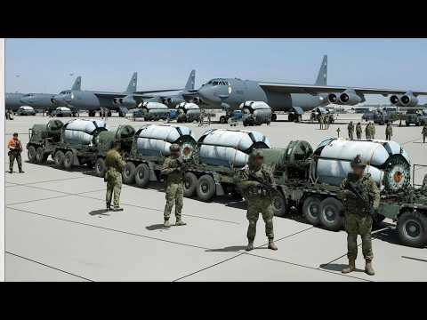 High Alert! U.S. Air Force B-52 Bombers Deploy with Advanced Missile Systems