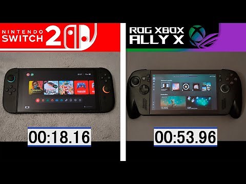 ROG Xbox Ally X vs Nintendo Switch 2 | Full Comparison | Graphics, Battery & Performance