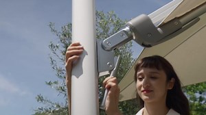 Grand patio 10x13 FT Patio Umbrella with Base, Acrylic Outdoor Cantilever Aluminum Umbrella, 5-Year-Non-Fading Rectangular Offset Umbrella with Cover for Poolside, Deck, Backyard, Gray Pole