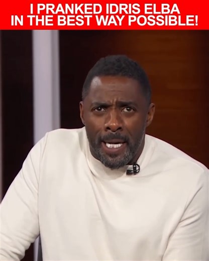 I can’t believe he played along... Wait for this reaction! 😂 #IdrisElba #TrevorNoah #talkshow #comedy | Trevor Noah