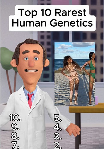 Top 10 Rarest Human Genetic Traits Explained