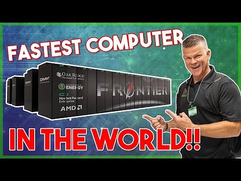 We tour the world's fastest super computer at Oak Ridge National Laboratory!