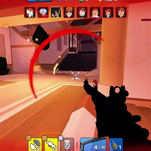 30 kills in 2 minutes 💋😱/roblox/#roblox #shortvideo #shorts