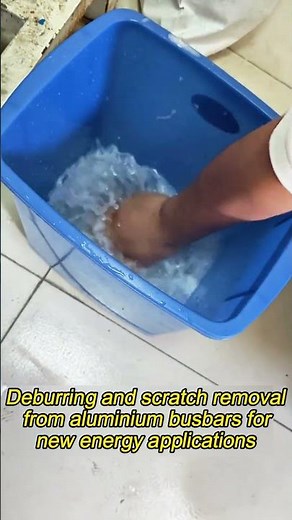Magnetic Polishing Machine | Deburring & Scratch Removal. #magnetic #machine #polishing #metalwork