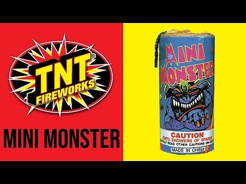 MINI MONSTER FOUNTAIN - TNT Fireworks® Official Video