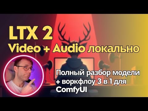 LTX 2 - Sora 2 / Veo 3, goodbye. A local model for creating video with sound. In ComfyUI.