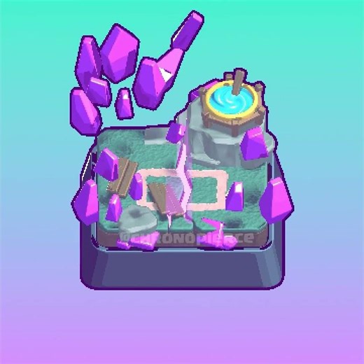 Clash Royale Arenalarının Evrimi! (Piksel Art) / Clash Royale Arenas (Pixel Art)