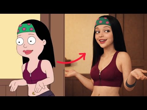 American Dad Characters in Real Life | AI Realistic Transformation (Stan, Roger, Steve)