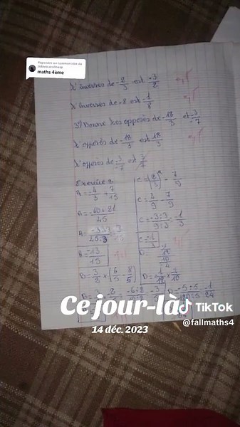 Fallmaths sur TikTok