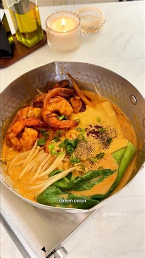 Late Night Cravings 🍜 Creamy Shin Ramen #ShinRamen #Ramen #KoreanFood