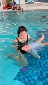Baby Mastering the Float! 🛟 Calm, Confident & Safe in the Water