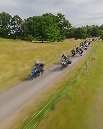 The ABR Festival looks pretty spectacular from above... Early Bird tickets for ABR Festival 2026 are now LIVE! Come and join us next June and save 25% 👉 https://www.abrfestival.com/ | Adventure Bike Rider