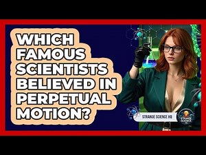 Which Famous Scientists Believed In Perpetual Motion? - Strange Science HQ