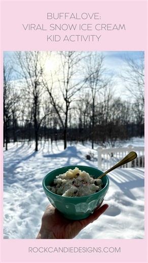 Designer of all things pretty - home decor, art & paper goods on Instagram: "You’ve seen it everywhere and we LOVE a good Winter activity, so please enjoy our dairy free SNOW ICE CREAM tutorial!⁣⁣⁣ ⁣⁣⁣ 4 cups oat milk⁣⁣⁣ 1/2 cup powdered sugar⁣⁣⁣ 2 teaspoons vanilla extract ⁣⁣⁣ ⁣⁣⁣ Stir, stir, learn that it takes too long, leave bowl outside in snow for 4 hours while stirring periodically and then add your mix-ins, which for us was df chocolate chips.⁣⁣⁣ ⁣⁣⁣ Would we do this again? Probably not,