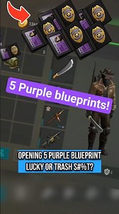 Opening 5 PURPLE Blueprints in LDOE🤯 | Last day on earth : Survival