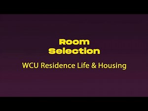 Selecting Housing with WCU Managed Housing