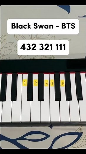 Black Swan - BTS (Easy Tutorial) #blackswan #bts #music #shorts