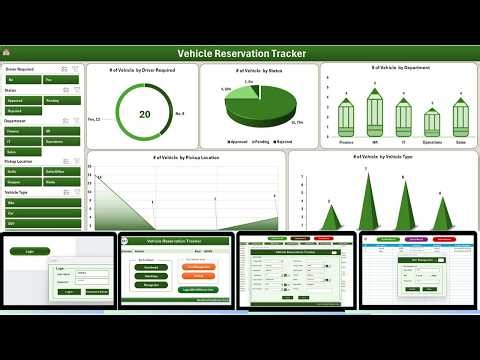 Vehicle Reservation Tracker in Excel