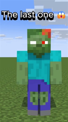 zombie animation but get better #animation #minecraft 🧟‍♂️