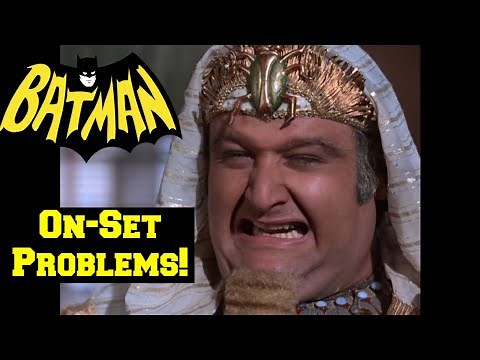 Villain KING TUT (Victor Buono) Presented a BIG Problem on the Set of Batman (60's) TV Show!