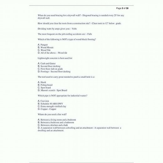 CSLB B LICENSE GENERAL CONTRACTOR EXAM QUESTIONS AND ANSWERS LATEST 2025 REAL GUIDE GRADED A