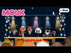 🎵🌍 Mouk fête la musique en direct ! 🌍🎵 | Live pour les enfants