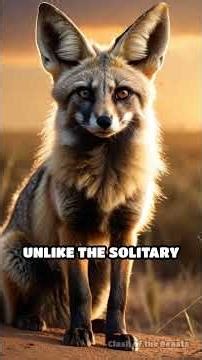 Maned Wolf vs. Bat-Eared Fox: Savanna Showdown