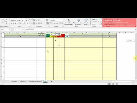 GUIDE D'AUDIT INTERNE, fichier EXCEL Complet sur la Méthodologie d'audit Interne.