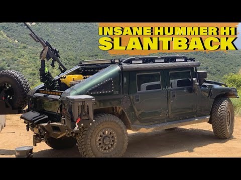 INSANE HUMMER H1 SLANT BACK