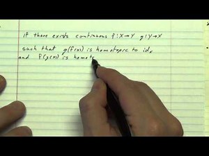 Homeomorphism and Homotopy Equivalance