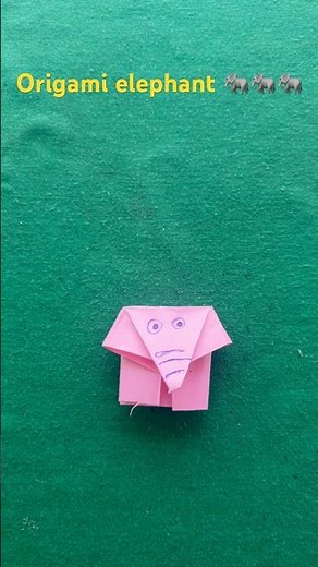 Easiest Origami Elephant Ever – Even Beginners Can Do It!
