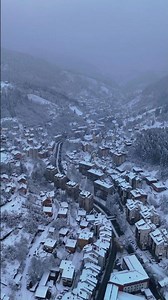 Snowfall in Vareš ❄️ #Winter #Vares #BosniaAndHerzegovina