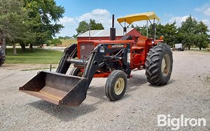 1973 Allis-Chalmers 170 2WD Tractor W/Westendorf TA-25 Loader | Agriculture