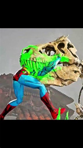 T-Rex vs. Superman? 🦖 Spider-Man’s Nightmare! | MK1 Crazy Mods #superman #mk1 #shorts