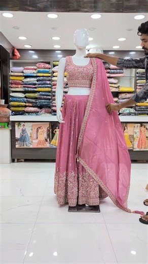 👑🥵New beads work lehenga blause | 💫👰new trendy lehenga designs |⚡lehenga collection ##lehengalove