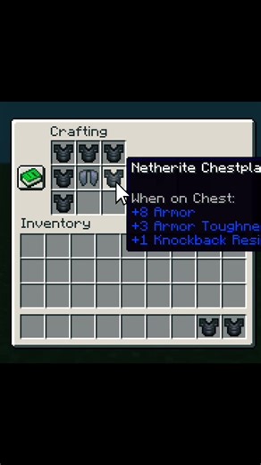 craft elytra + chest #minecraft