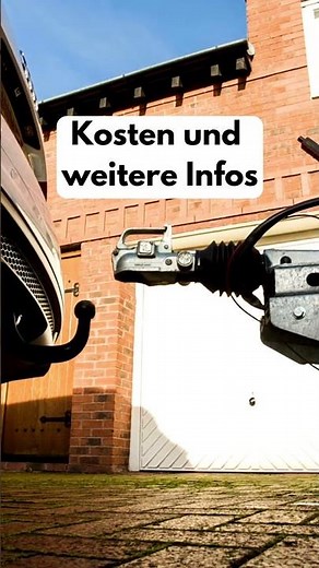 Anhängerkupplung nachrüsten: Kosten und weitere Infos☝