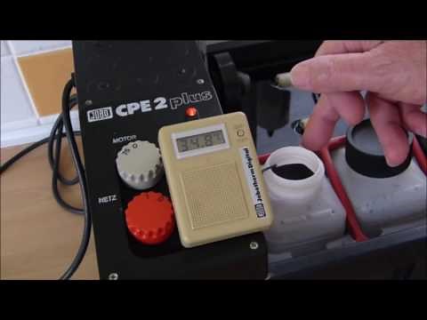 Setting up Jobo CPE 2 film processor