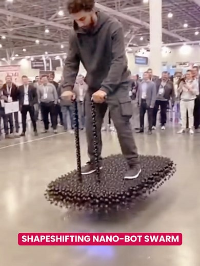 Shapeshifting Nano-Bot Swarm Revolutionizes Travel