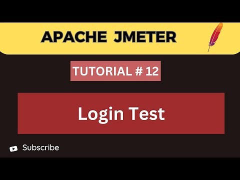 JMeter Tutorial 12 | How to Record Login Test in JMeter - Step-by-Step Login Test Recording