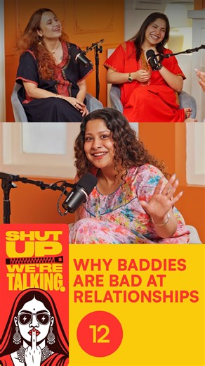 SUWT on Instagram: "baddies are just bad at relationships 😭😭😭 #baddie #relationship #podcast #couple #boyfriend"