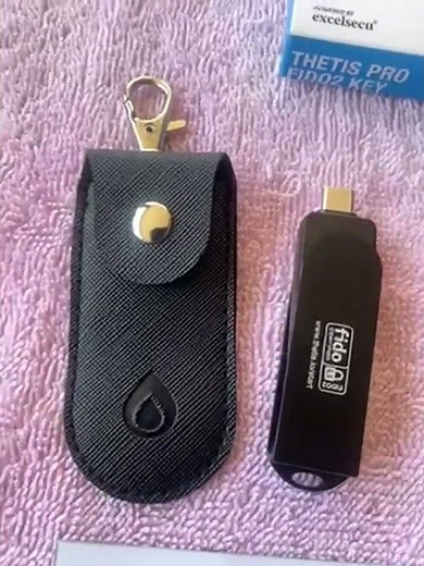 The THETIS PRO security key is a good addition to your pcs security system