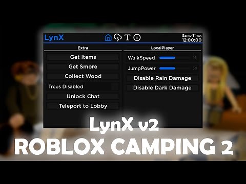 NEW CAMPING 2 SCRIPT | LYNX V2