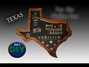 Military Shadow Box TEXAS / Jon's DIY